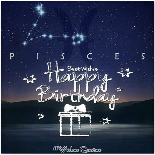 Happy Birthday Pisces