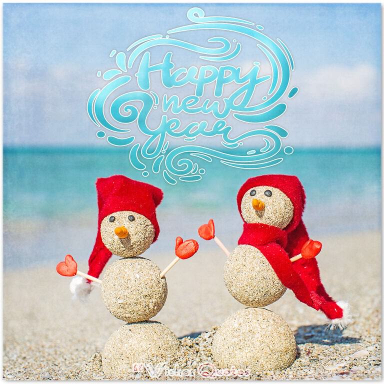 Cute Happy New Year Card Messages By WishesQuotes