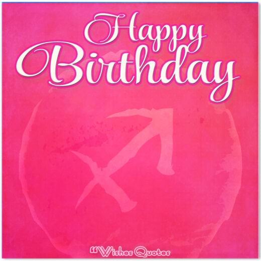 Sagittarius Birthday Wishes And Messages