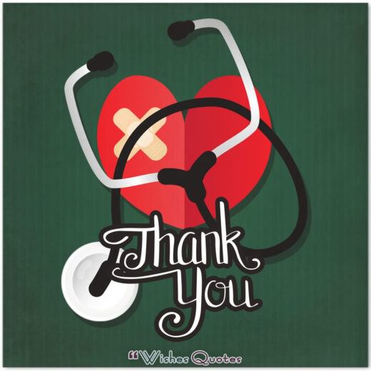 Heartfelt Thank You Notes For Doctors And Nurses