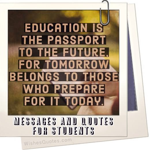 Motivating Messages And Inspirational Quotes For Students And Grads