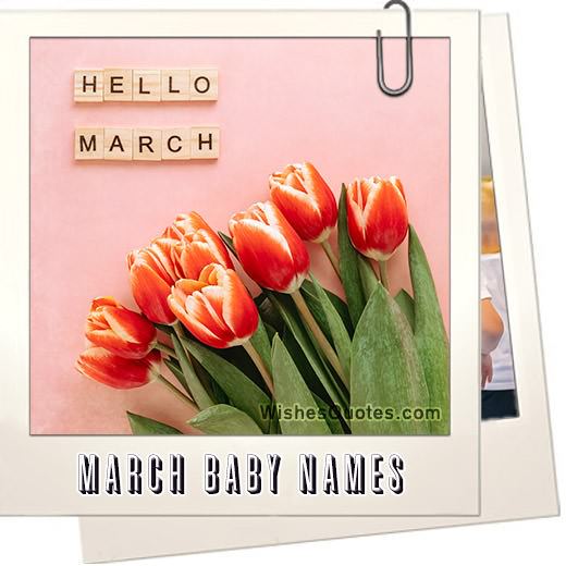 March-themed Baby Names That Herald Spring
