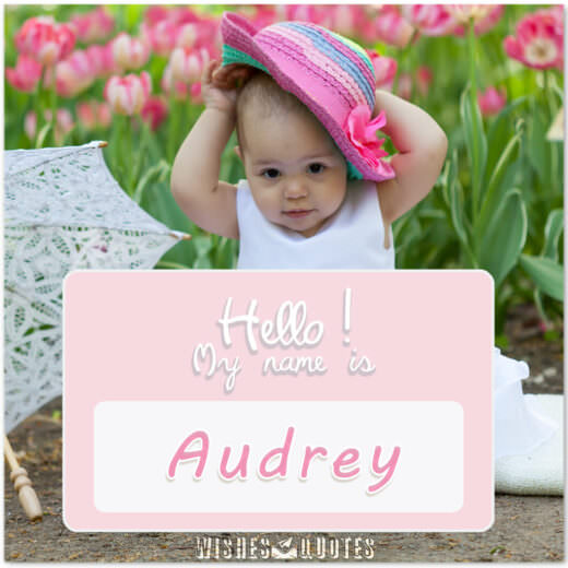 My Name Is Audrey