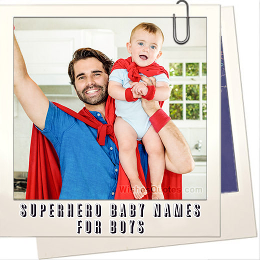 20 Superhero Baby Names For Boys
