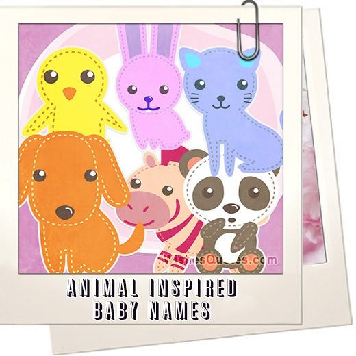 Animal Inspired Baby Names Featured