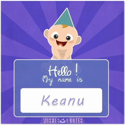 Hello! My Name Is Keanu. Hello! My Name Is Keanu.