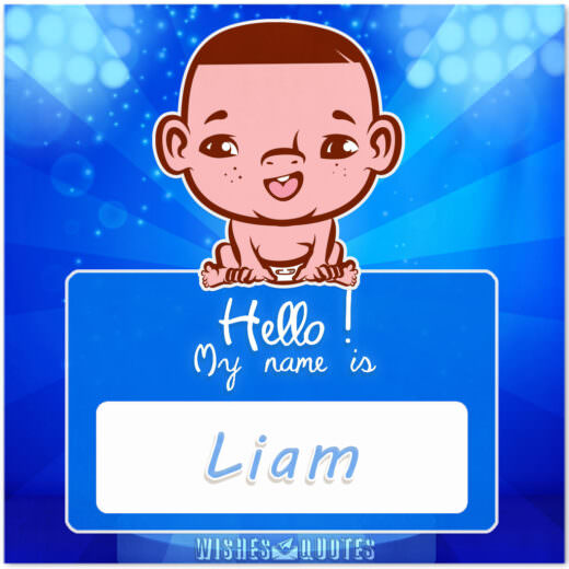 Hello! My Name is Liam.