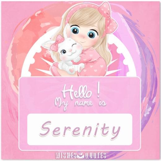 Calm And Peaceful Baby Names For Girls By WishesQuotes