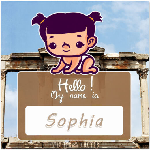Hello! My Name is Sophia.