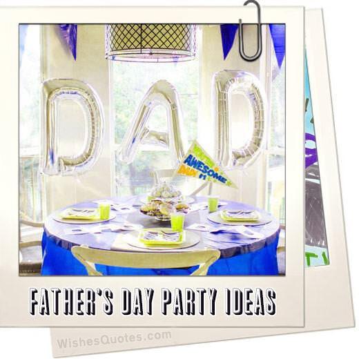 Father's Day Party Ideas