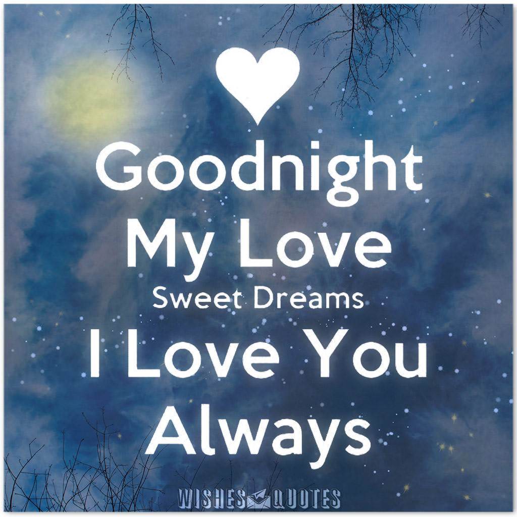 goodnight my love quotes