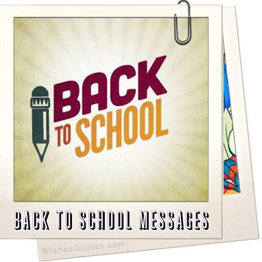40 Positive Back To School Messages, Quotes And Images