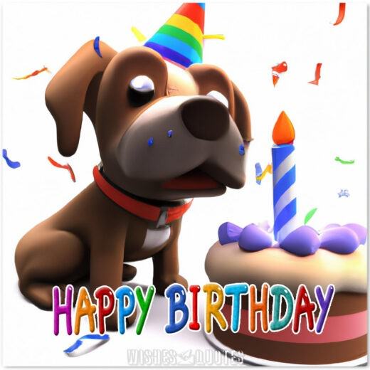 Birthday Card for Dog Lovers