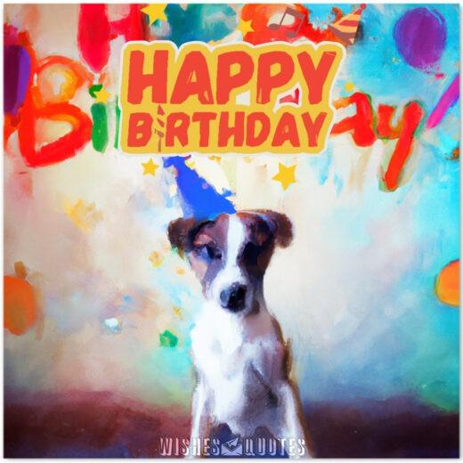 Birthday Card for Dog Lovers