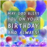 Happy Birthday Blessings And Prayers By WishesQuotes