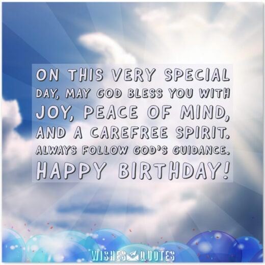 Heavenly Hues: Birthday Blessings And Prayers By WishesQuotes