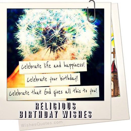 Religious Birthday Wishes And Card Messages