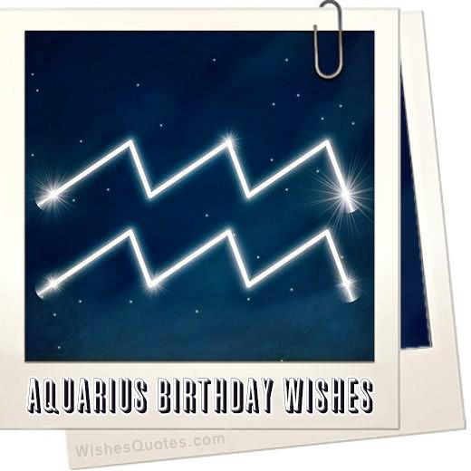 Aquarius Birthday Wishes And Messages