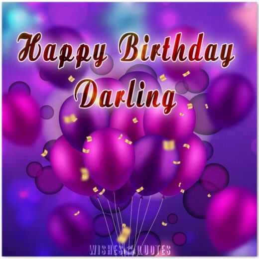 Happy Birthday Darling Happy Birthday, Darling