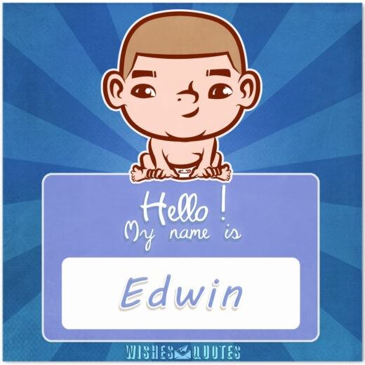 My Name Is Edwin