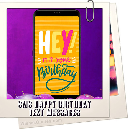 Sms Happy Birthday Text Messages