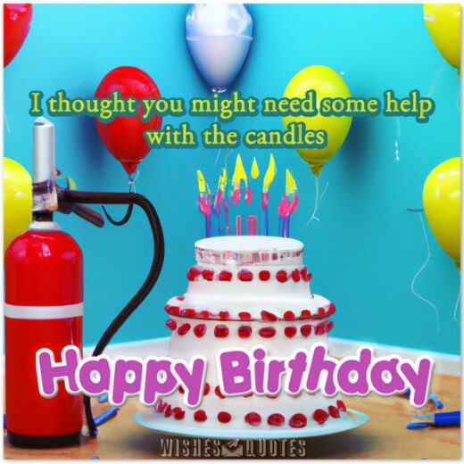 I thought you might need some help with the candles