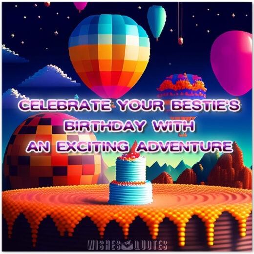 Celebrate Your Bestie's Birthday with an Exciting Adventure