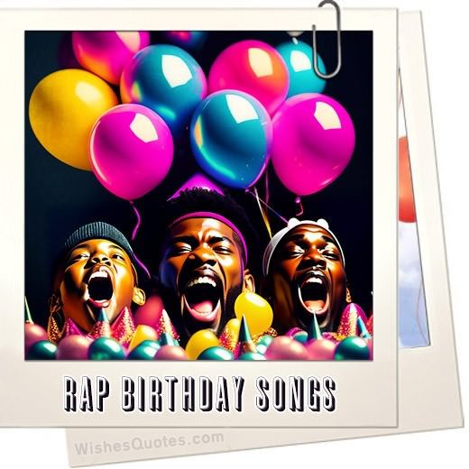 A Compilation of Birthday Rap Songs for Friends and Family