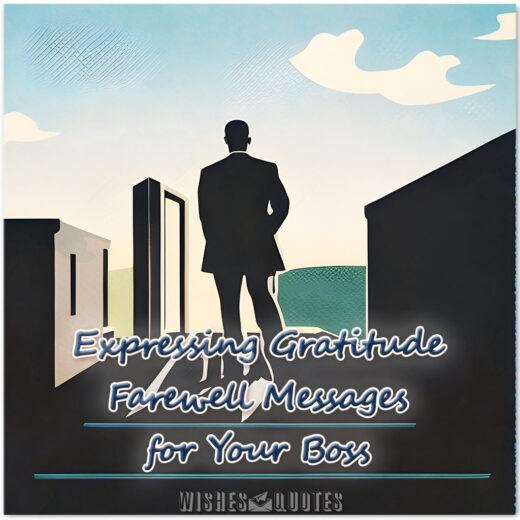 Expressing Gratitude: Farewell Messages for Your Boss