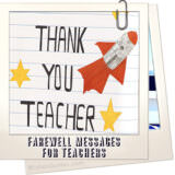 Expressing Your Appreciation: Farewell Messages For Teachers