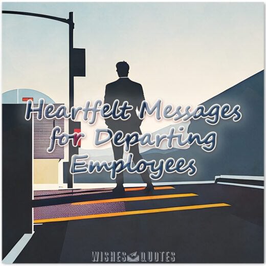 Heartfelt Messages for Departing Employees