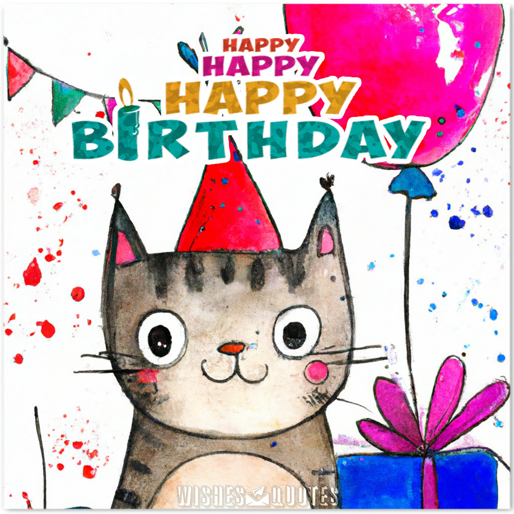 Meow-some Birthday Messages For Your Favorite Cat Person!