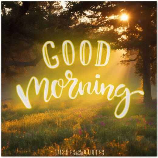 Good Morning